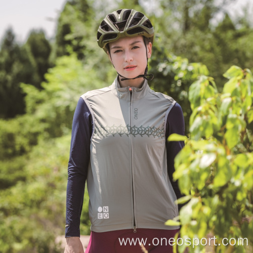 Women's Pro Team Cycling Gilet Wind Vest
